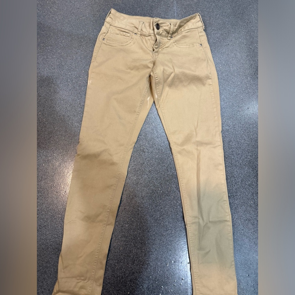 Maurices Khaki Women Jeggings